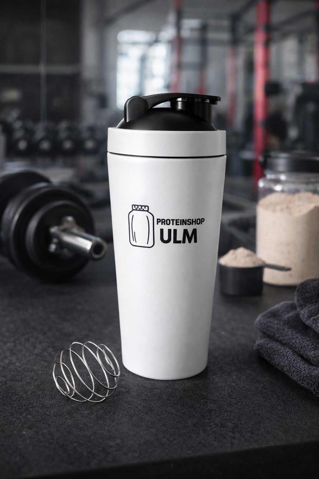 MILAN NUTRITION x Proteinshop Metallshaker